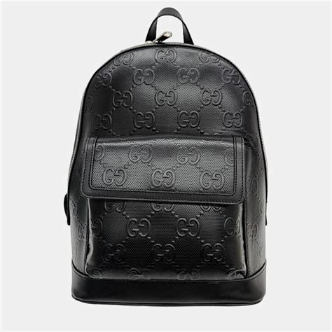 gucci pink embossed bag|gucci gg embossed backpack.